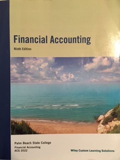 Download Financial Accounting Ninth Edition, Palm Beach State College - Jerry J. Weygandt | ePub