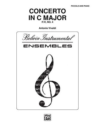 Download Concerto in C Major: For Solo Piccolo: (Belwin Edition) - Antonio Vivaldi | ePub