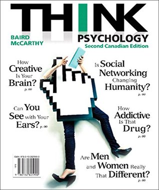 Download THINK Psychology, Second Canadian Edition, 2/e - Anjanie McCarthy Abigail A. Baird file in ePub