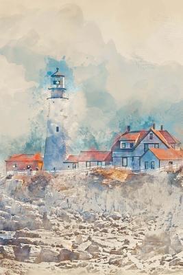 Read Lighthouse Maine Coast Watercolor Journal: (Notebook, Diary, Blank Book) -  file in PDF