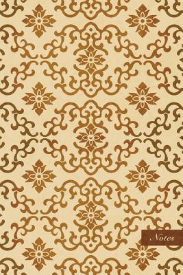 Read Notes: 6x9 Unruled Blank Notebook - Spiral Curve Cross Frame Vine Nature Flower - Retro Brown Worn Out Vintage Seamless Pattern Cover. Matte Softcover and Cream Interior Papers. -  | PDF