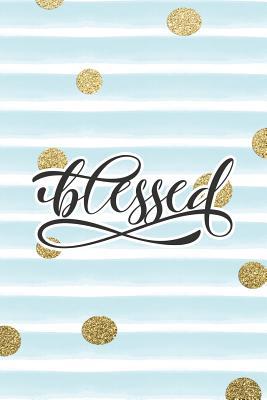 Download Blessed: Bible Verse Notebook with Christian Quote -  file in PDF