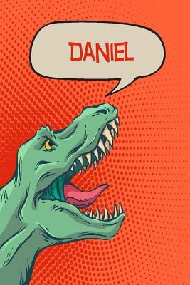 Read Online Daniel: Personalized Dino Drawl and Write, Writing Practice Paper for Kids Notebook with Lined Sheets and Space to Doodle for K-5 Students 120 Pages 6x9 -  file in ePub