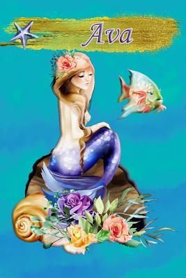 Download Heavenly Mermaid Ava: Wide Ruled - Composition Book - Diary - Lined Journal - file in ePub