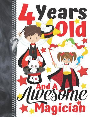 Read 4 Years Old And A Awesome Magician: Magic Show Doodling & Drawing Art Book Sketchbook For Boys And Girls -  | ePub