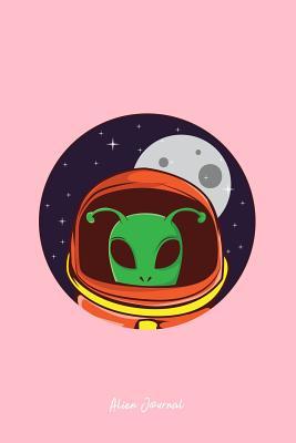 Read Online Alien Journal: Lined Journal - Alien Astronaut Purple Cool Fun-ny UFO Galaxy Space Gift - Pink Ruled Diary, Prayer, Gratitude, Writing, Travel, Notebook For Men Women - 6x9 120 pages - Gcjournals Alien Journals file in PDF