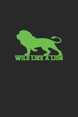 Read Online Wild like a Lion: Notebook, Journal Gift Idea for Fans of Lions, Safari & Africa checkered 6x9 120 pages -  file in PDF