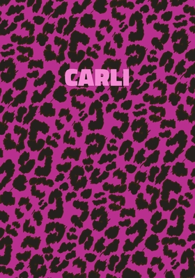 Read Online Carli: Personalized Pink Leopard Print Notebook (Animal Skin Pattern). College Ruled (Lined) Journal for Notes, Diary, Journaling. Wild Cat Theme Design with Cheetah Fur Graphic -  | ePub