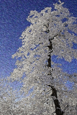 Download Journal: Blank Lined Journal with Snowy Tree Cover -  file in PDF