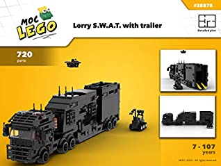 Full Download Lorry for S.W.A.T. team with trailer (Instruction Only): MOC LEGO - Bryan Paquette file in ePub