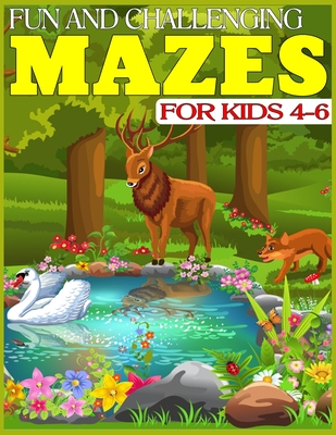 Full Download Fun and Challenging Mazes for Kids 4-6: The Amazing Big Mazes Puzzle Activity workbook for Kids with Solution Page - Design Nobly | ePub